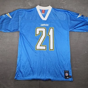 Camiseta deportiva de colección Reebok #21 LaDainian Tomlinson azul en polvo NFL San Diego Chargers - Imagen 1 de 10