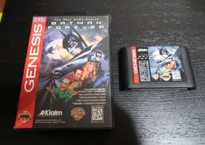 Batman Forever (Sega Genesis, 1995) No Manual | CLEAN & TESTED - Picture 1 of 9