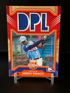 2022 Panini Elite Extra Edition DPL Material Orange /199 Jeremy Siriaco #DM-JS - Imagen 1 de 2