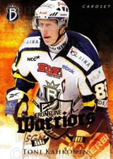 2010-11 Finnish Cardset Frontline Warriors #2 Toni Kahkonen