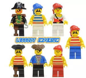 Lego Minifiguras Piratas - Piratas 1 minifiguras de colección - Barba Roja PUBLICACIÓN GRATUITA - Imagen 1 de 8