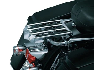 Harley Davidson , TOURING FLH , 1997-2008, Kuryakyn , LUGGAGE RACK-CHROME . - Picture 1 of 14