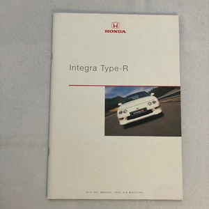 Honda Integra Type R Car Sales Brochure GERMAN Text European Market - Picture 1 of 16