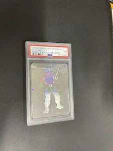 1991 Mirage Teenage Mutant Ninja Turtles Leonardo Hologram PSA 7 - Picture 1 of 4