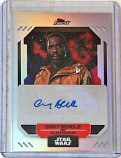 Gary Beadle as Clem Andor 2023 Topps Finest Star Wars Auto Refractor #FA-GB