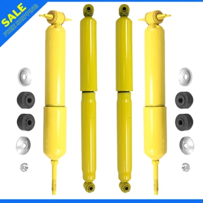 2 amortecedores dianteiros e 2 traseiros a gás magnum para 2002-2008 Dodge Ram 1500 RWD - Imagem 1 de 3