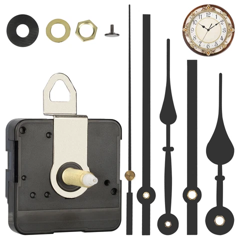 DIY Wall Quartz Clock Movement Mechanism Replacement Repair Tool Part Hands Gift Cover