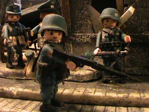 PLAYMOBIL CUSTOM SOLDADO 250ª DIV.INF. (DIVISION AZUL1941-1943) REF-0569  BIS - Imagen 1 de 12