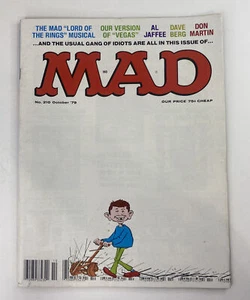 Vintage Mad Magazine, E.C. Pub. - #210 - October 1979 - Picture 1 of 3