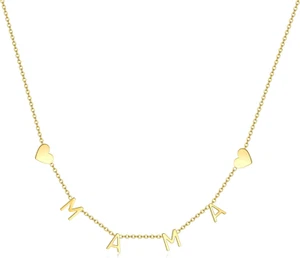 Mama Necklace for Women Mama Pendant Necklace Gifts for New Mom,Mom to Be Neckla - Picture 1 of 7