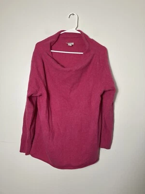 Suéter Sundance Talla M Rosa 100% Cachemira Muy Suave Cuello Barco Mangas Largas Foto 1 de 4