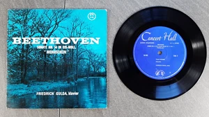 Beethoven Sonate Nr. 14 in CIS-Moll Mondschein Vinyl Single 7" Concert Hal M-990 - Bild 1 von 3