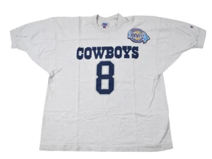 Vintage Dallas Cowboys Super Bowl Troy Aikman Shirt Size X-Large - Picture 1 of 6