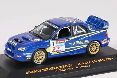SUBARU IMPREZA S9 WRC 03 #1 RALLY DEL VAR 2004 SARRAZIN PIVATO IXO RAM160 1:43 - Immagine 1 di 4