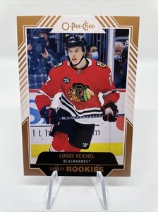 Lukas Reichel '22 O-Pee-Chee Hockey 'Glossy Rookies' Chicago Blackhawks - Bild 1 von 2