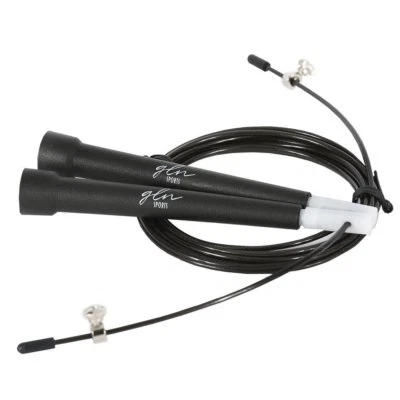 GLN Lot of 2 - Jump Rope CrossFit Boxing Weighted Adult Ball Bearing Fitness Gym