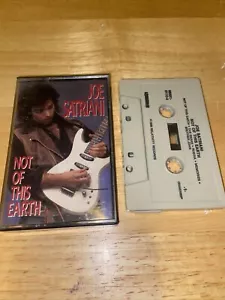 JOE SATRIANI NOT OF THIS EARTH CASSETTE - Picture 1 of 2