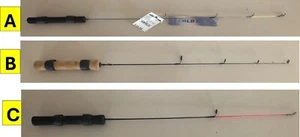 Assorted 24 to 27 Inch South Bend Panfish Graphite Fishing Rods - Picture 1 of 4