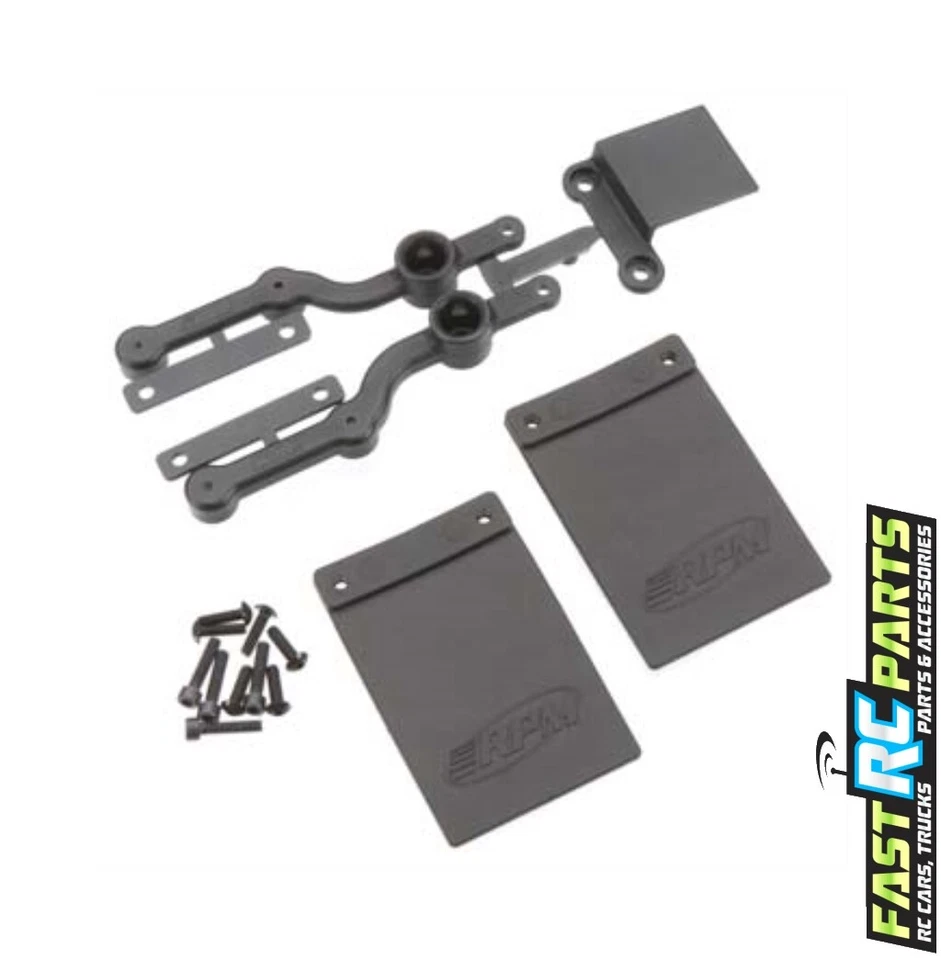 Team Associated SC10 RPM SC10 Mud Flap & Number Plate Kit RPM70152 - Image 1 of 1