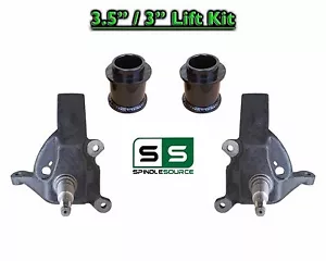 3.5" / 3" Spindle Fab Spacer LIFT KIT FOR 1997 - 2002 Ford Expedition 2WD - Picture 1 of 1