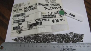 M2X0 4X5 PH (190) Philips Pan Head S/S Machine Screw Bolts lot M2X5PPMSSS #09 - Picture 1 of 4