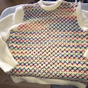 Men’s FairIsle Jumper,hand Crafted,34 Chest. - Picture 1 of 14