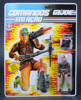 1993 Estrela Brazil GI Joe Comandos Em Acao Eco Comando Rajada Rampart MOC - Image 1 of 4