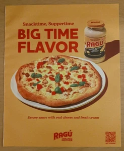 Ragu "Cocinar como una madre" Clásica Salsa Alfredo 2023 Publicidad impresa - Imagen 1 de 1