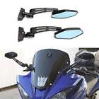 Motorcycle Rearview Side Mirrors Aluminum Long Stem For Yamaha FZ6 2007 2008 UK