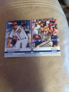 2019 Topps Update G Jake Noll/James Bourque Washington Nationals #US210