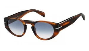 OCCHIALI DA SOLE UOMO DAVID BECKHAM DB 7033/S EX408 (CORNO MARRONE) - Imagen 1 de 4