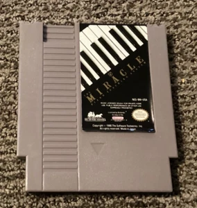 The Miracle Piano Teaching System~ Nintendo ( NES) Cartridge ~ Tested~ - Picture 1 of 2