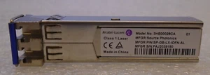 MÓDULO TRANCEADOR ALCATEL LUCENT 3HE00028CA SFP G-BIC - Imagen 1 de 1