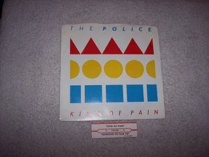 THE POLICE--KING OF PAIN / SOMEONE TO TALK TO w JUKE BOX STRIP 45 PS #408 - Picture 1 of 4