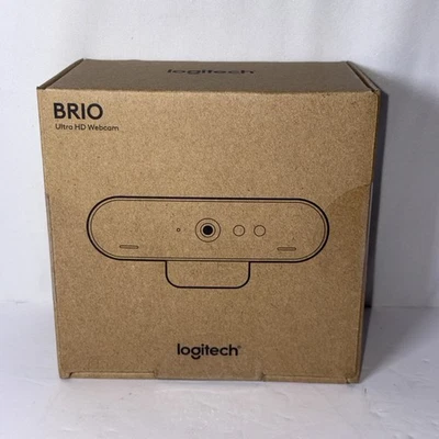 Cámara web Logitech BRIO 4K Ultra HD - V-U0040 / 960-001105 - Nueva en caja Foto 1 de 4