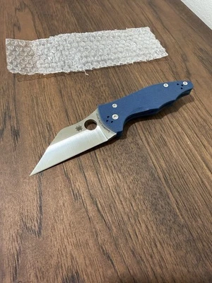 Cuchillo Spyderco Yojimbo 2 Azul G-10 - CPM SPY27 - C85GPCBL2 SEGUNDO DE FÁBRICA Foto 1 de 3