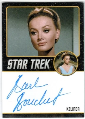 STAR TREK THE ORIGINAL SERIES 50TH ANNIVERSARY BARBARA BOUCHET KELINDA AUTOGRAPH - Image 1 of 2