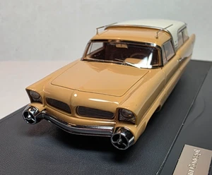 Matrix 1:43 1956 Chrysler Plainsman Concept Wagon Palomino Beige/White VERY COOL - Picture 1 of 8