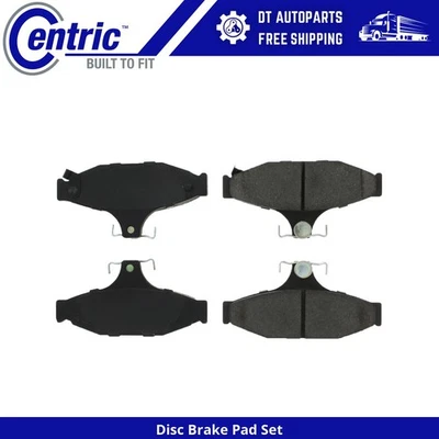 Para Chevrolet Corvette 1988-1996 | Pastillas de freno de disco traseras centradas | Semimetálicas Foto 1 de 4