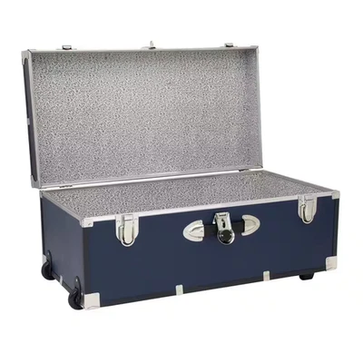 Seward Explorer 30 In. Trunk with Wheels & Lock, Blue - Image 1 of 4