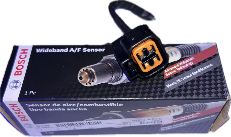 Sensor de oxígeno aguas arriba banda ancha Bosch 18052 para Audi Hyundai Fiat Dodge Foto 1 de 2