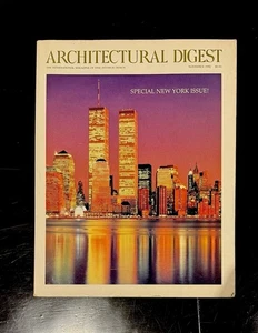 ARCHITECTURAL DIGEST MAGAZINE NOVEMBER 1992 SPECIAL NEW YORK ISSUE WORLD TRADE C - Picture 1 of 10