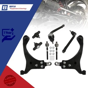 8PCS Front Lower Control Arms & Ball Joints Kit For 2009 - 2012 Hyundai Elantra - Picture 1 of 12