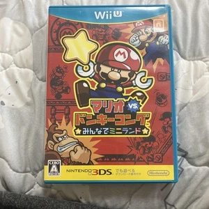 Mario vs Donkey Kong Tipping Stars Nintendo Wii U Authentic Japan Import - Picture 1 of 5