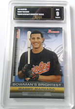 MANNY MACHADO - *MINT 9* 2011 Bowman's Brightest RC #BBR19 Baltimore Orioles