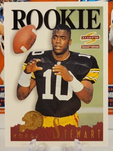 1995 Pinnacle Kordell Stewart Score 95' Summit Edition "RC", #159, Steelers - Picture 1 of 2
