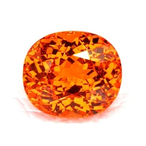 5.68cts WONDERFUL LUSTER NIGERIAN NATURAL TOP FANTA ORANGE SPESSARTITE GARNET - Picture 1 of 1