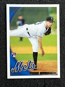 Tobi Stoner #36 2010 Topps Baseball RC Rookie Karte Menge New York Mets - Bild 1 von 2
