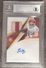 Baker Mayfield Auto 2018 Immaculate Collection Collegiate Gold Beckett RC Crack