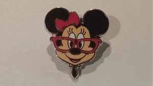 Disney Trading Pins-2012 Nerds Rock!-Head Collection-Minnie - Picture 1 of 1